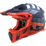 REF:MX437 FAST EVO XCODE MATT FLUO ORANGE BLUEMX437 FAST EVO XCODE MATT FLUO ORANGE BLUE