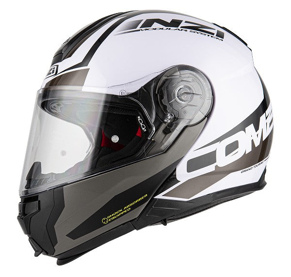 REF:CASCO NZI COMBI 2 DUO SHOCK WHITE&BLACKCASCO NZI COMBI 2 DUO SHOCK WHITE&BLACK