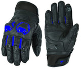 GUANTES DE MOTO EN PIEL ANILINA CON PROTECCIONES TPU (2)