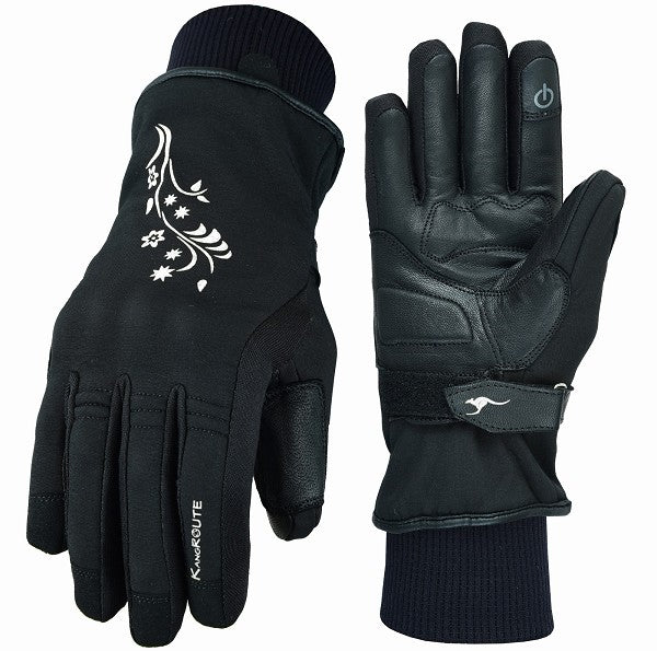 GUANTES DE MOTO PARA CHICAS DE INVIERNO, TÉRMICOS Y IMPERMEABLES (2)