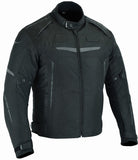 REF:RUIVO NEGRACAZADORA DE MOTO EN TEXTIL IMPERMEABLE 100% CON PROTECCIONES C.E. UNISEX