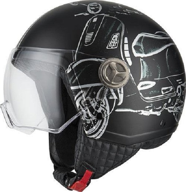 REF:CASCO ZETA 2 MATT B-VESPA TURIA NZICASCO ZETA 2 MATT B-VESPA TURIA