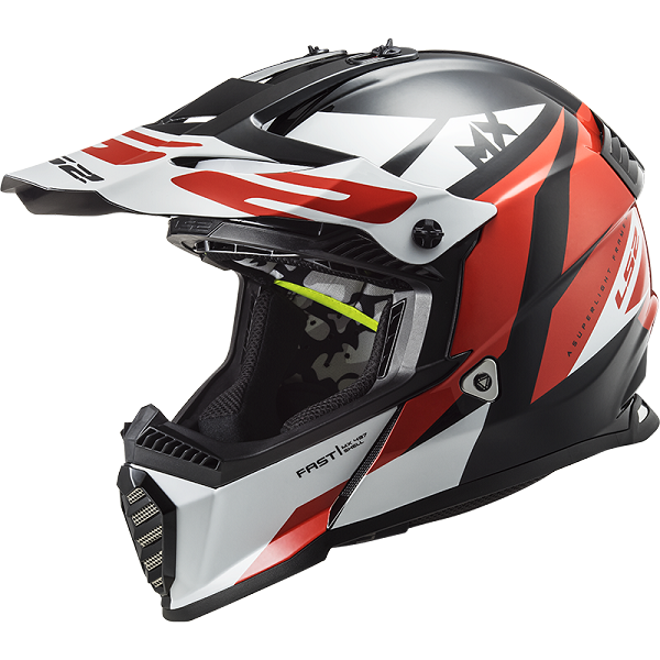 REF:MX437 FAST EVO STRIKE Black White RedMX437 FAST EVO STRIKE Black White Red
