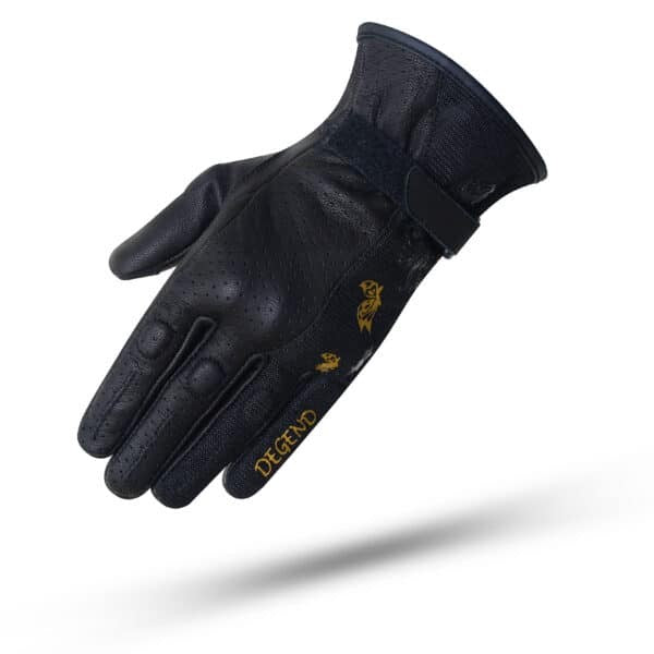 GUANTE DEGEND BUTTERFLY EVO LADY NEGRO VIOLETA MUJER
