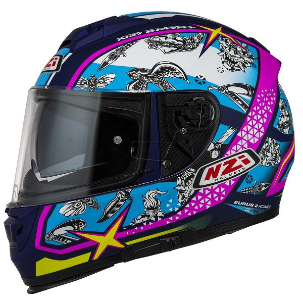 REF:CASCO NZI EURUS 2 KOMET MATT BLUE&PINK&SKY BLUECASCO NZI EURUS 2 KOMET MATT BLUE&PINK&SKY BLUE