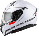 CASCO NZI GO RIDER STREAM DUO SOLID NOUVEAU WHITE