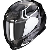 REF:SCORPION EXO-491 SPIN BLACK-WHITESCORPION EXO-491 SPIN BLACK-WHITE