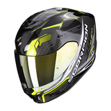 REF:SCORPION EXO-391 HAUT BLACK / SILVER / NEON YELLOWSCORPION EXO-391 HAUT BLACK / SILVER / NEON YELLOW