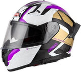 REF:CASCO NZI GO RIDER STREAM DUO TRIDENT BLACK&PURPLECASCO NZI GO RIDER STREAM DUO TRIDENT BLACK&PURPLE