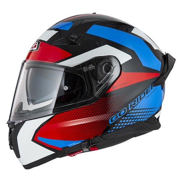 REF:CASCO NZI GO RIDER STREAM DUO QUADRI BLACK&RED&BLUECASCO NZI GO RIDER STREAM DUO QUADRI BLACK&RED&BLUE