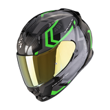 REF:SCORPION EXO-491 SPIN BLACK GREENSCORPION EXO-491 SPIN BLACK GREEN