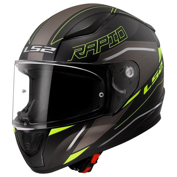 REF:FF353 RAPID II ROKKU Matt Black H-V YellowFF353 RAPID II ROKKU Matt Black H-V Yellow