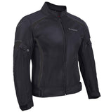 REF:SUMMER LADY BLACKCHAQUETA DE VERANO CHICAS MOTERAS CON PROTECCIONES C.E.