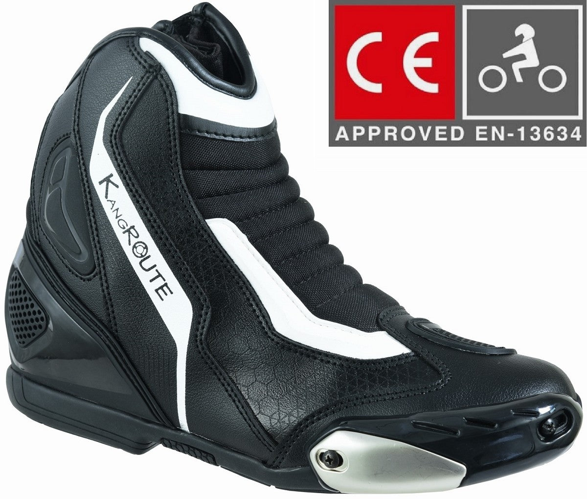 BOTAS DE MOTO CARRETERA ESTILO DEPORTIVO CAÑA CORTA IMPERMEABLES Y TRANSPIRABLES CON HOMOLOGACIÓN CE Y EPI (1)