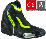 BOTAS DE MOTO CARRETERA ESTILO DEPORTIVO CAÑA CORTA IMPERMEABLES Y TRANSPIRABLES CON HOMOLOGACIÓN CE Y EPI (2)