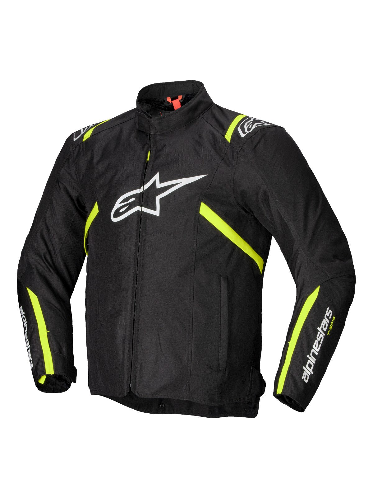 CHAQUETA ALPINESTARS T-SPS V2 WP BLACK / WHITE / YELLOW FLUO