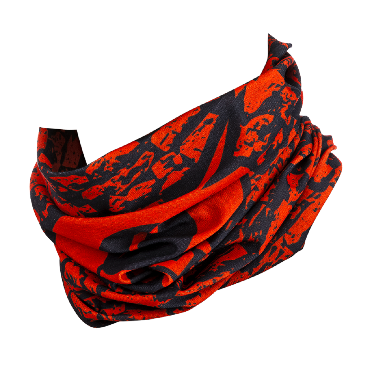 BUFF ONEAL NECKWARMER WALL BLACK-RED