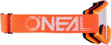 GAFAS ONEAL B-ZERO ORANGE-CLEAR