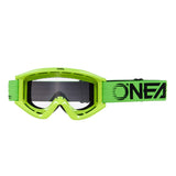 REF:GAFAS ONEAL B-ZERO GREEN CLEARGAFAS ONEAL B-ZERO GREEN CLEAR