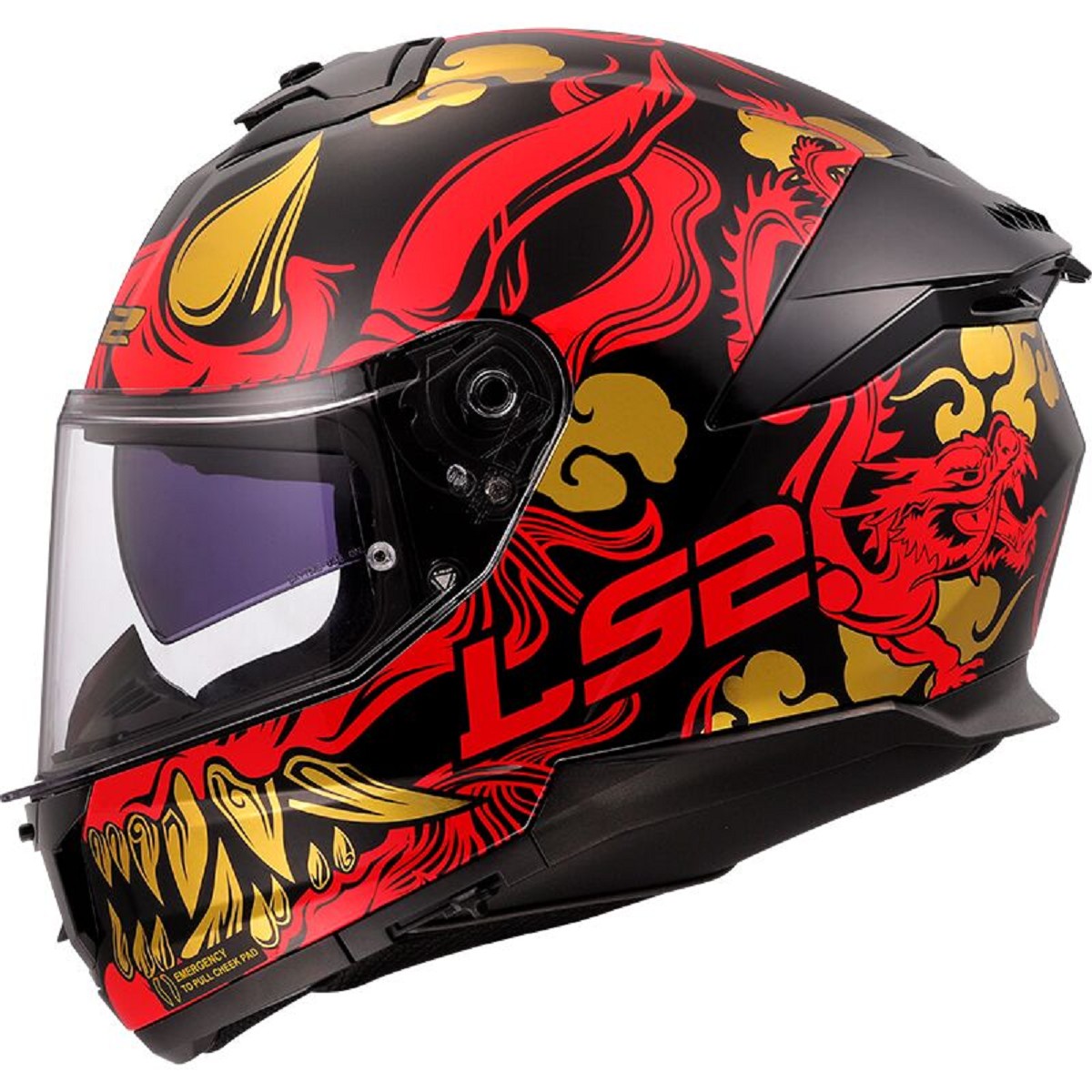 REF:FF808 STREAM II DRAKO Gloss Black RedFF808 STREAM II DRAKO Gloss Black Red