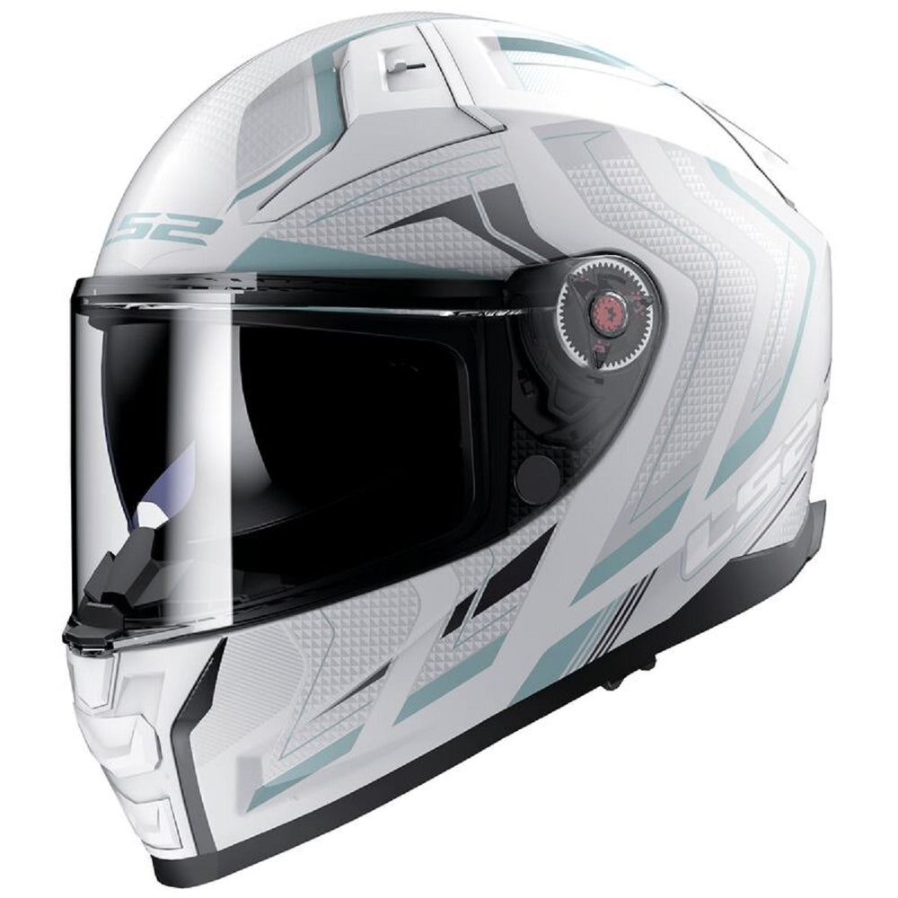 REF:LS2 FF811 VECTOR II ALIZER Matt White Silver FIBRA DE VIDRIOLS2 FF811 VECTOR II ALIZER Matt White Silver
