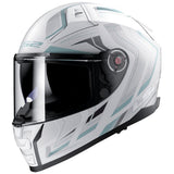 REF:LS2 FF811 VECTOR II ALIZER Matt White Silver FIBRA DE VIDRIOLS2 FF811 VECTOR II ALIZER Matt White Silver