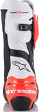 BOTAS ALPINESTARS SUPERTECH R VENTED BLACK WHITE RED FLUO