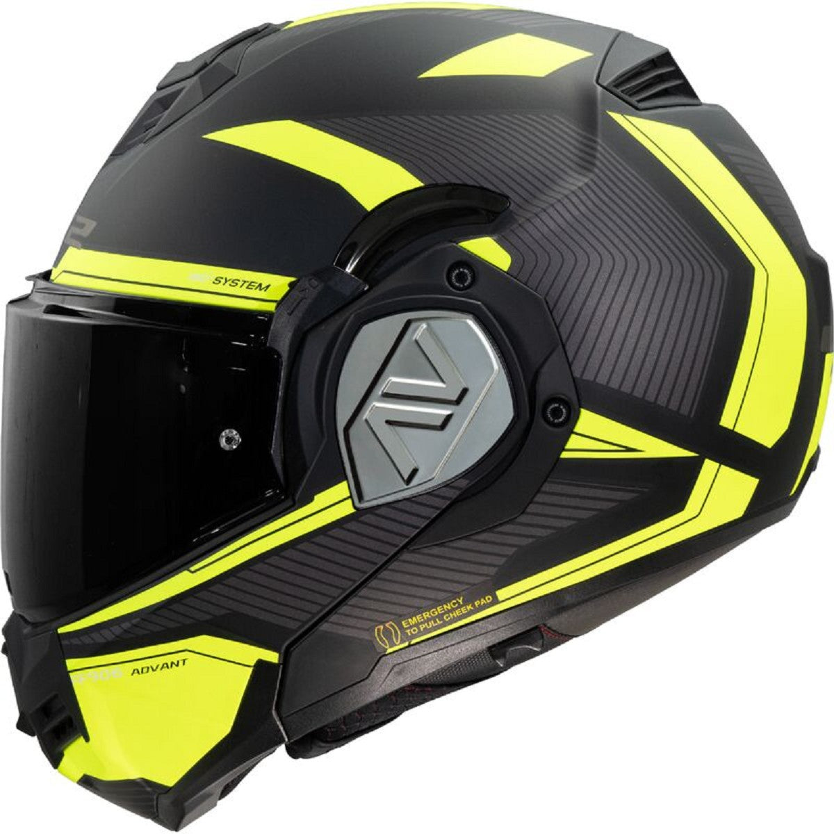 REF:FF906 ADVANT REVO Matt Black H-V YellowFF906 ADVANT REVO Matt Black H-V Yellow