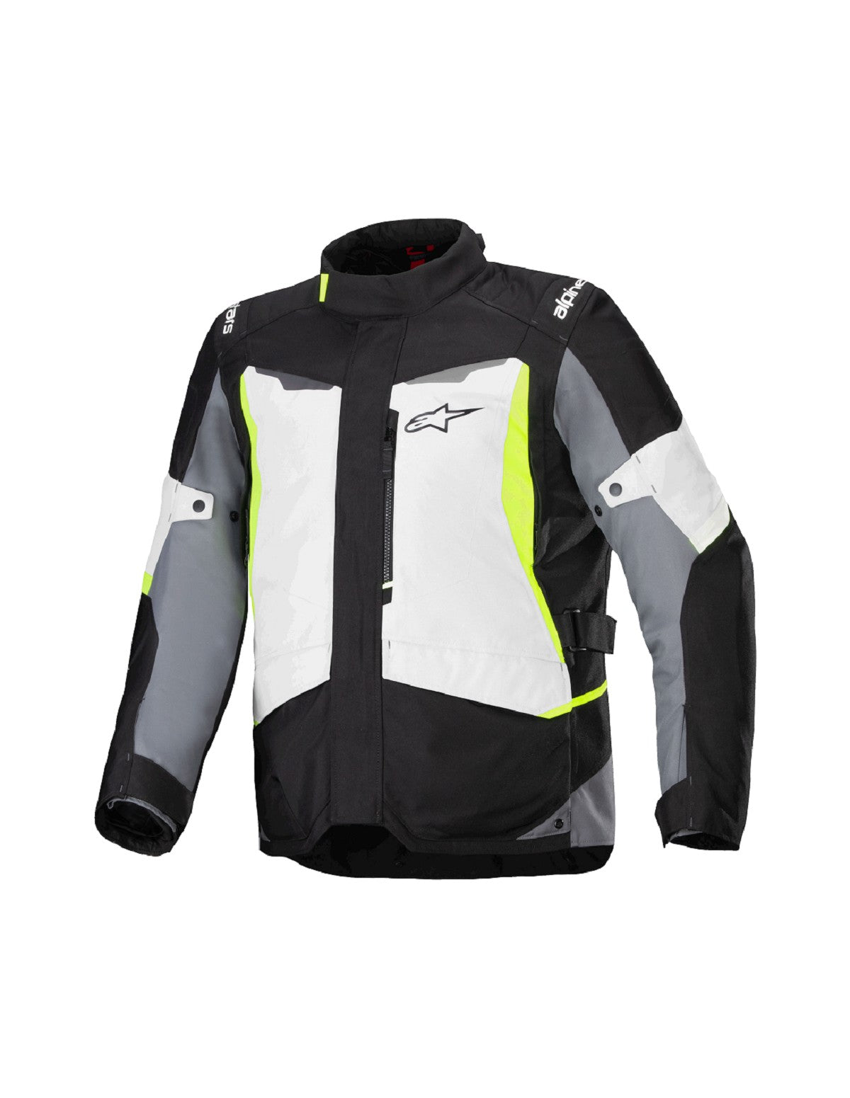 Chaqueta ALPINESTARS ST-1 WATERPROOF ICE GRAY BLACK YELLOW FLUO