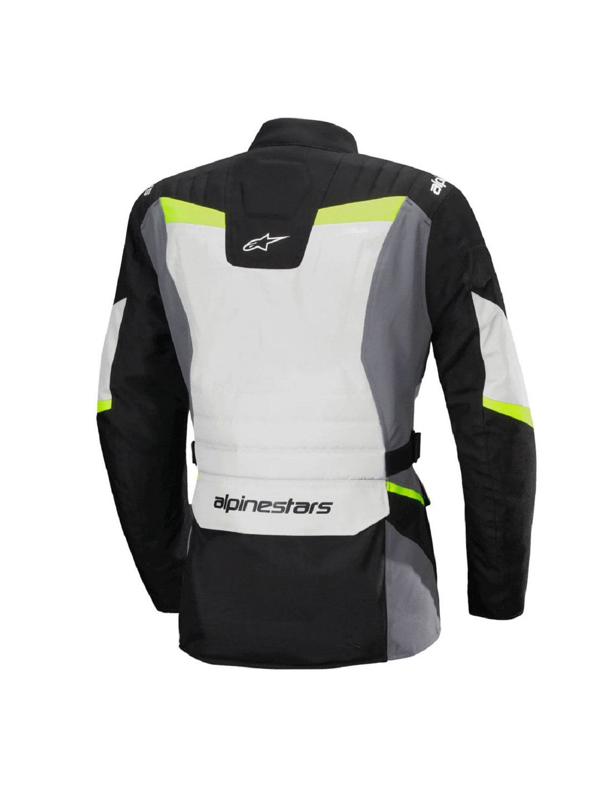 CHAQUETA ALPINESTARS MUJER STELLA ST-1 WATERPROOF ICE GREY BLACK YELLOW FLUO