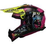 REF:CASCO LS2 FAST II MX708 GORILLA Gloss Purple H-V Yellow CASCO LS2 FAST II MX708 GORILLA Gloss Purple H-V Yellow