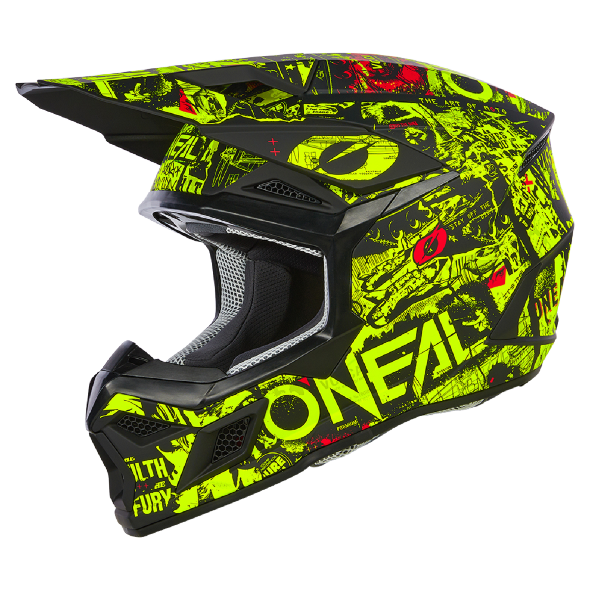 REF:3SRS ONEAL ATTACK BLACK/NEON YELLOW JUNIOR3SRS ONEAL ATTACK BLACK/NEON YELLOW JUNIOR