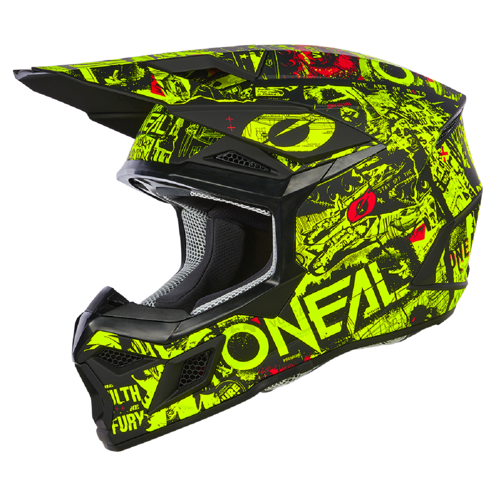 REF:3SRS ONEAL ATTACK BLACK/NEON YELLOW JUNIOR3SRS ONEAL ATTACK BLACK/NEON YELLOW JUNIOR