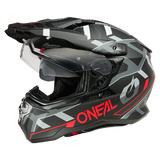 REF:CASCO ONEAL D-SRS BLACK RED GRAY ADULTOCASCO ONEAL D-SRS BLACK RED GRAY ADULTO
