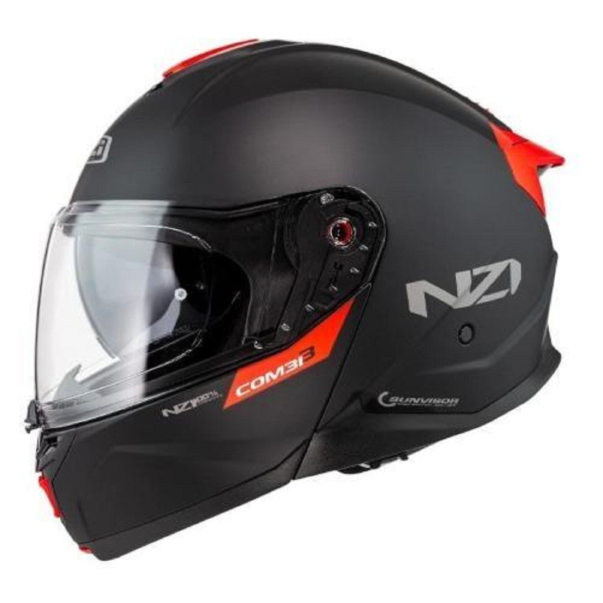 COMBI 3 DUO SOLID NOUVEAU BLACK&RED S&RED V MATT NZI