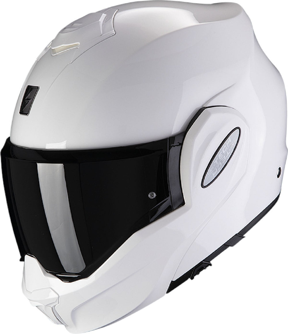 REF:SCORPION EXO TECH EVO SOLID WHITE (BLANCO) SCORPION EXO TECH EVO SOLID WHITE (BLANCO)