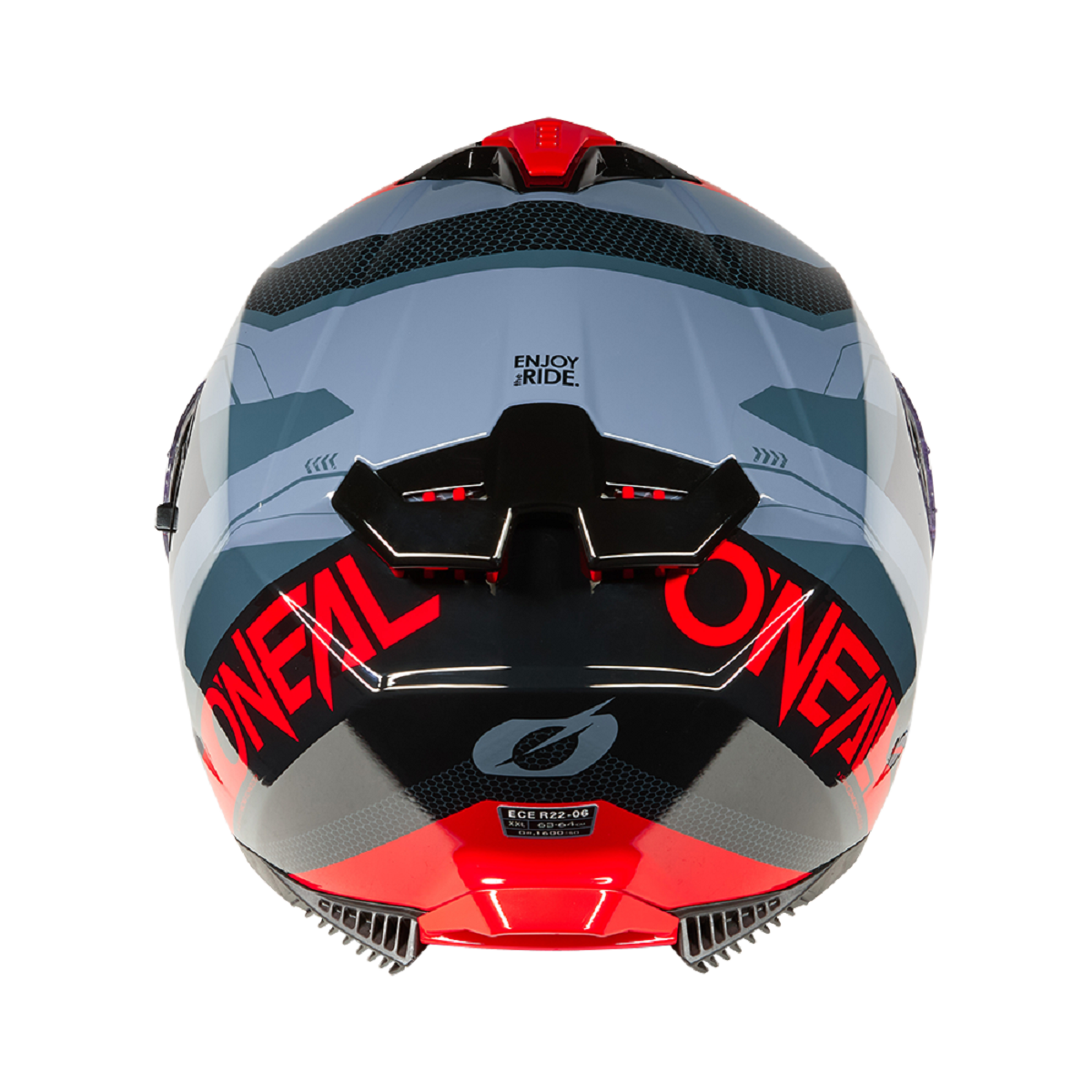 REF:CASCO ONEAL EXO BLACK GRAY REDCASCO ONEAL EXO BLACK GRAY RED