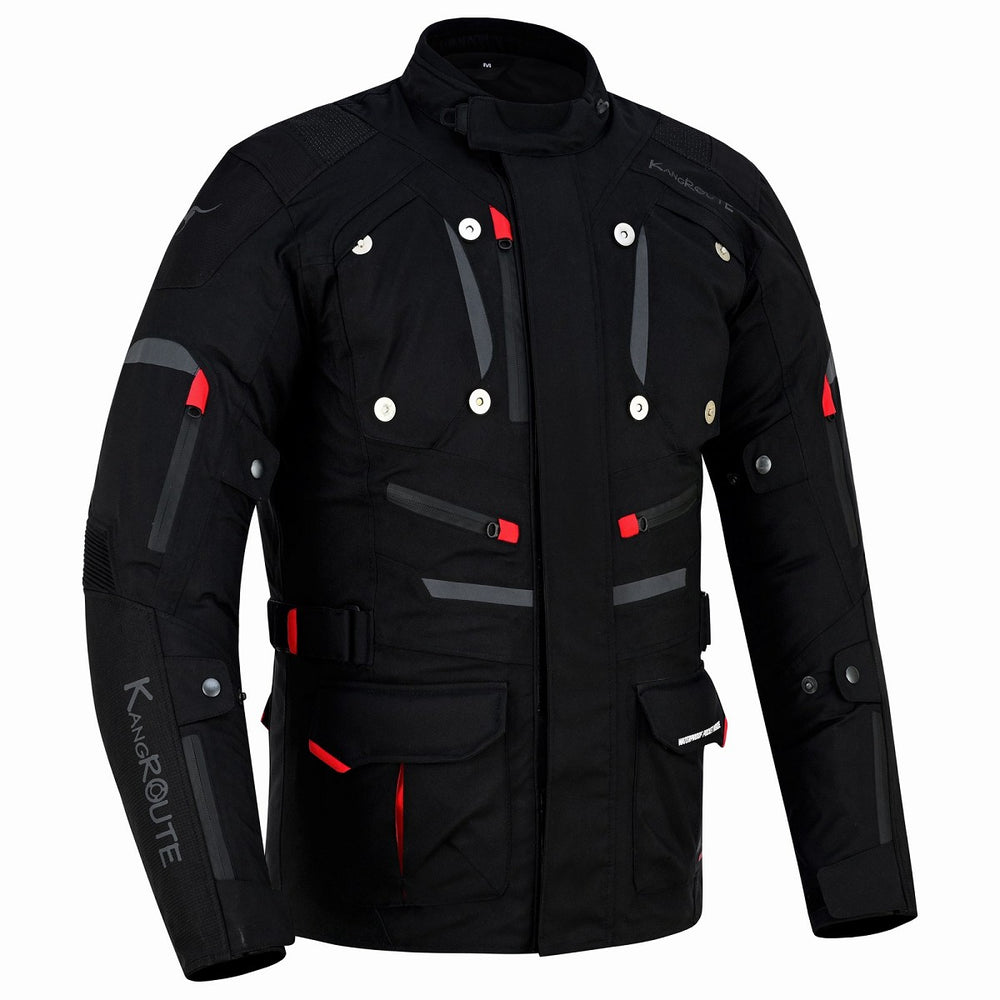 CHAQUETA DE MOTO TEXTIL ADVENTURE / TOURING 3/4 ALL SEASON � C.E. HOMOLOGADA