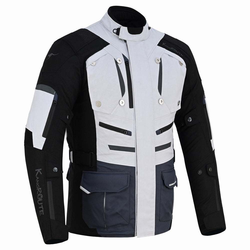 CHAQUETA DE MOTO TEXTIL ADVENTURE / TOURING 3/4 ALL SEASON � C.E. HOMOLOGADA (1)