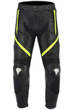 PANTALÓN DE MOTO FABRICADO EN CUERO CON PROTECCIONES DE TITANIO (1)