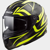 REF:FF320 STREAM EVO JINK MAT BLACK H-V YELLOWCASCO INTEGRAL DE THERMOPLASTICO - LS2 -FF320 STREAM EVO JINK MAT BLACK H-V YELLOW