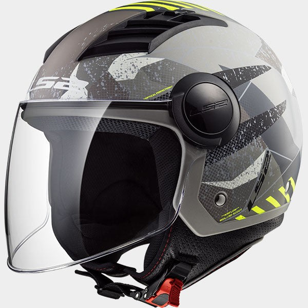 OF562 AIRFLOW CAMO MATT TITTANIUM YELLOW