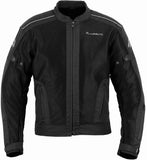 REF:Hermes NegraCHAQUETA DE MOTO PERFORADA DE VERANO CON FORRO IMPERMEABLE Y DESMONTABLE