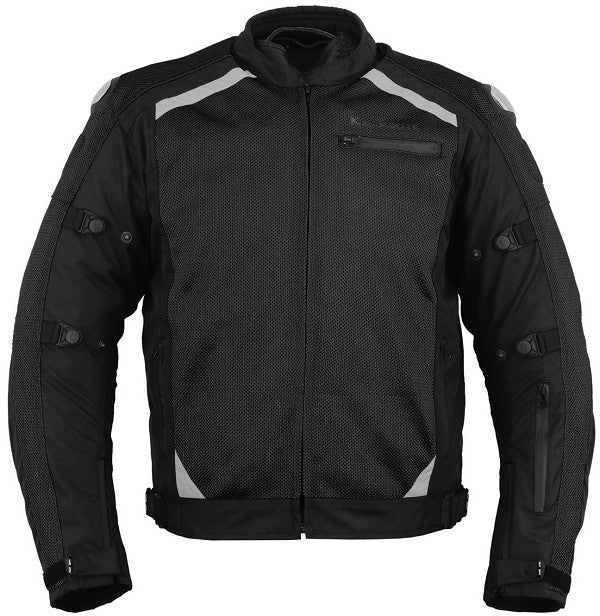 REF:APOLO NEGRO VERANOCHAQUETA PERFORADA DE VERANO CON FORRO IMPERMEABLE Y DESMONTABLE