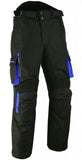 PANTALON DE MOTO EN CORDURA IMPERMEABLE, CORTAVIENTO Y PROTECCIONES CE (2)