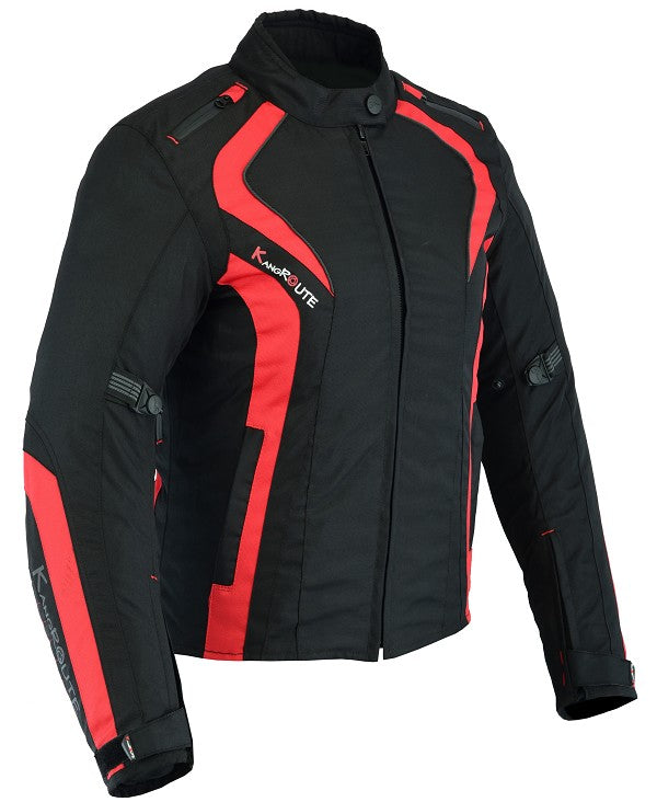 REF:ARTEMISA ROJA KANGROUTECHAQUETA CORDURA DE MOTO PARA CHICAS CON ESTILO MODERNO