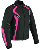 REF:ARTEMISA FUCSIA ROSA KANGROUTECHAQUETA CORDURA DE MOTO PARA CHICAS CON ESTILO MODERNO