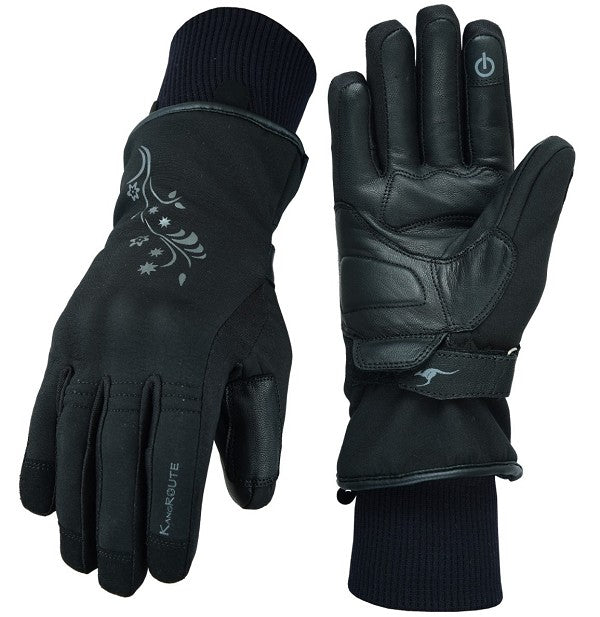 GUANTES DE MOTO PARA CHICAS DE INVIERNO, TÉRMICOS Y IMPERMEABLES (1)